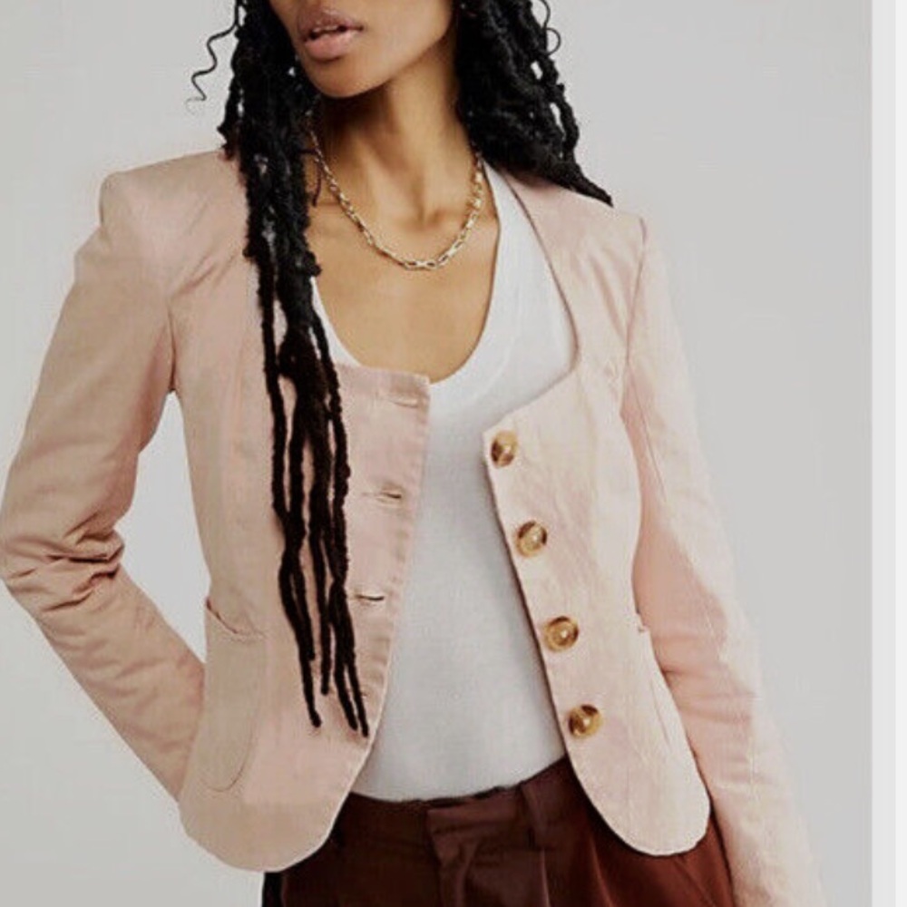 🆕 Free People Courtship Blazer Small❤️
